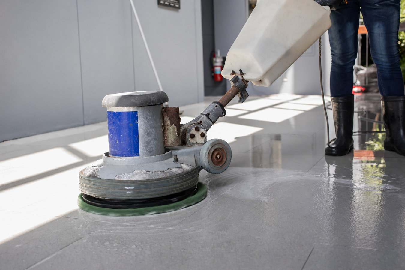 Concrete Floor Stripping & Removal