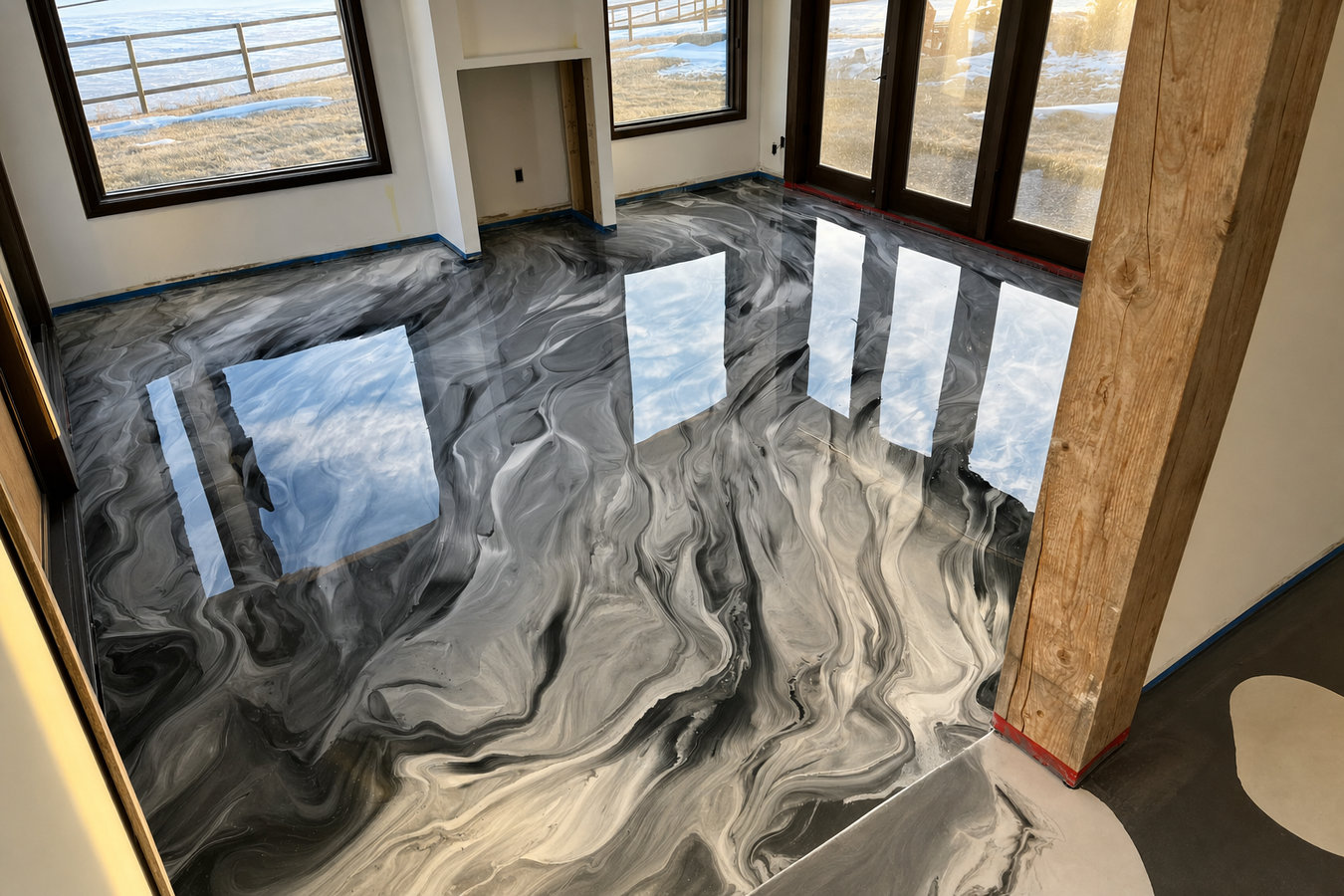Metallic Epoxy Flooring
